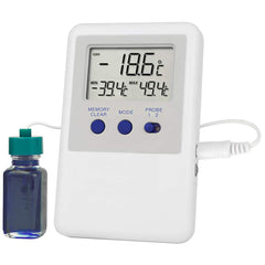 American BioTech Supply - Laboratory Refrigerators and Freezers; Type: Temperature Monitoring Device ; Volume Capacity: Various ; Minimum Temperature (C): -50.00 ; Maximum Temperature (C): 70.00 ; Width (Inch): 2-3/4 ; Depth (Inch): 3/4 - Exact Tool & Supply