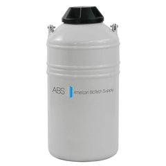 American BioTech Supply - Drums & Tanks; Product Type: Liquid Dewar ; Volume Capacity Range: Smaller than 20 Gal. ; Material Family: Aluminum ; Height (Inch): 21-1/2 ; Diameter/Width (Decimal Inch): 10.2990 ; Diameter/Width (Inch): 14-1/2 - Exact Tool & Supply