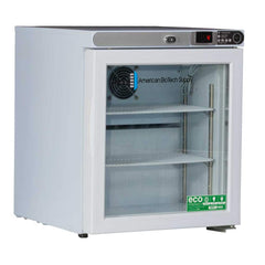American BioTech Supply - Laboratory Refrigerators and Freezers; Type: Countertop Freestanding Refrigerator ; Volume Capacity: 1 Cu. Ft. ; Minimum Temperature (C): 1.00 ; Maximum Temperature (C): 10.00 ; Width (Inch): 17-1/4 ; Depth (Inch): 19-1/4 - Exact Tool & Supply