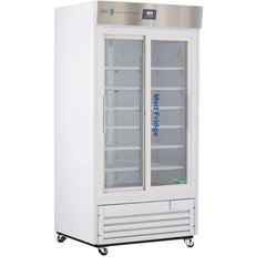 American BioTech Supply - Laboratory Refrigerators and Freezers; Type: Pharmacy/Vaccine Refrigerator ; Volume Capacity: 33 Cu. Ft. ; Minimum Temperature (C): 2.00 ; Maximum Temperature (C): 8.00 ; Width (Inch): 39-5/8 ; Depth (Inch): 33-1/4 - Exact Tool & Supply