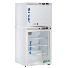 American BioTech Supply - Laboratory Refrigerators and Freezers; Type: Pharmacy/Vaccine Refrigerator & Freezer Combination ; Volume Capacity: 7 Cu. Ft. ; Minimum Temperature (C): -15.00 ; Maximum Temperature (C): 8.00 ; Width (Inch): 23-3/4 ; Depth (Inch - Exact Tool & Supply