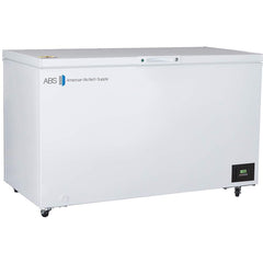 American BioTech Supply - Laboratory Refrigerators and Freezers; Type: Laboratory Chest Freezer ; Volume Capacity: 15 Cu. Ft. ; Minimum Temperature (C): -15.00 ; Maximum Temperature (C): -25.00 ; Width (Inch): 56 ; Depth (Inch): 29-1/2 - Exact Tool & Supply