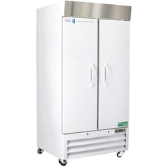 American BioTech Supply - Laboratory Refrigerators and Freezers; Type: Laboratory Refrigerator ; Volume Capacity: 36 Cu. Ft. ; Minimum Temperature (C): 1.00 ; Maximum Temperature (C): 10.00 ; Width (Inch): 39-5/8 ; Depth (Inch): 34-3/4 - Exact Tool & Supply