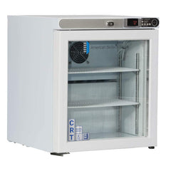 American BioTech Supply - Laboratory Refrigerators and Freezers; Type: Controlled Room Temperature Cabinet ; Volume Capacity: 1 Cu. Ft. ; Minimum Temperature (C): 20.00 ; Maximum Temperature (C): 25.00 ; Width (Inch): 17-1/4 ; Depth (Inch): 19-1/4 - Exact Tool & Supply