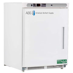 American BioTech Supply - Laboratory Refrigerators and Freezers; Type: Undercounter Built-In Refrigerator ; Volume Capacity: 4.6 Cu. Ft. ; Minimum Temperature (C): 1.00 ; Maximum Temperature (C): 10.00 ; Width (Inch): 23-3/4 ; Depth (Inch): 24-1/2 - Exact Tool & Supply