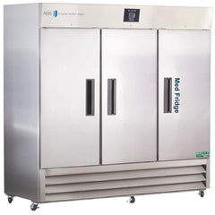 American BioTech Supply - Laboratory Refrigerators and Freezers; Type: Pharmacy Refrigerator ; Volume Capacity: 72 Cu. Ft. ; Minimum Temperature (C): 2.00 ; Maximum Temperature (C): 8.00 ; Width (Inch): 81 ; Depth (Inch): 35-3/4 - Exact Tool & Supply