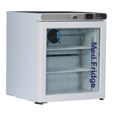 American BioTech Supply - Laboratory Refrigerators and Freezers; Type: Pharmacy/Vaccine Undercounter Freestanding Refrigerator ; Volume Capacity: 1 Cu. Ft. ; Minimum Temperature (C): 2.00 ; Maximum Temperature (C): 8.00 ; Width (Inch): 17-1/4 ; Depth (In - Exact Tool & Supply