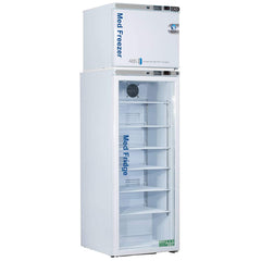 American BioTech Supply - Laboratory Refrigerators and Freezers; Type: Pharmacy/Vaccine Refrigerator/CAD Freezer Combo ; Volume Capacity: 12 Cu. Ft. ; Minimum Temperature (C): -15.00 ; Maximum Temperature (C): 7.70 ; Width (Inch): 23-3/4 ; Depth (Inch): - Exact Tool & Supply