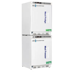 American BioTech Supply - Laboratory Refrigerators and Freezers; Type: Pharmacy/Vaccine Refrigerator & Freezer Combination ; Volume Capacity: 9 Cu. Ft. ; Minimum Temperature (C): -15.00 ; Maximum Temperature (C): 8.00 ; Width (Inch): 23-3/4 ; Depth (Inch - Exact Tool & Supply