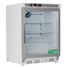 American BioTech Supply - Laboratory Refrigerators and Freezers; Type: Undercounter Built-In Refrigerator ; Volume Capacity: 4.6 Cu. Ft. ; Minimum Temperature (C): 1.00 ; Maximum Temperature (C): 10.00 ; Width (Inch): 23-3/4 ; Depth (Inch): 25-1/2 - Exact Tool & Supply