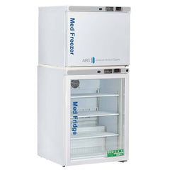 American BioTech Supply - Laboratory Refrigerators and Freezers; Type: Pharmacy/Vaccine Refrigerator & Freezer Combination ; Volume Capacity: 7 Cu. Ft. ; Minimum Temperature (C): -15.00 ; Maximum Temperature (C): 8.00 ; Width (Inch): 23-5/8 ; Depth (Inch - Exact Tool & Supply