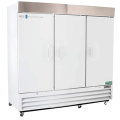 American BioTech Supply - Laboratory Refrigerators and Freezers; Type: Laboratory Refrigerator ; Volume Capacity: 72 Cu. Ft. ; Minimum Temperature (C): 1.00 ; Maximum Temperature (C): 10.00 ; Width (Inch): 81 ; Depth (Inch): 34 - Exact Tool & Supply