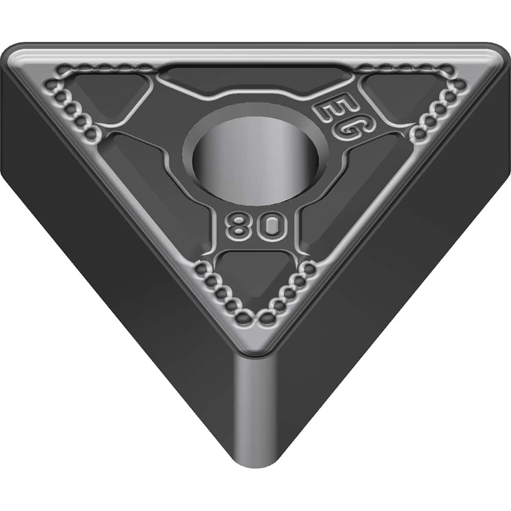 TNMG331EEG AC6030M Carbide Turning Insert Absotech Finish, 0.6496″ Long, 3/8″ Inscribed Circle, 0.0157″ Corner Radius, 0.1874″ Thick, Series AC6000M