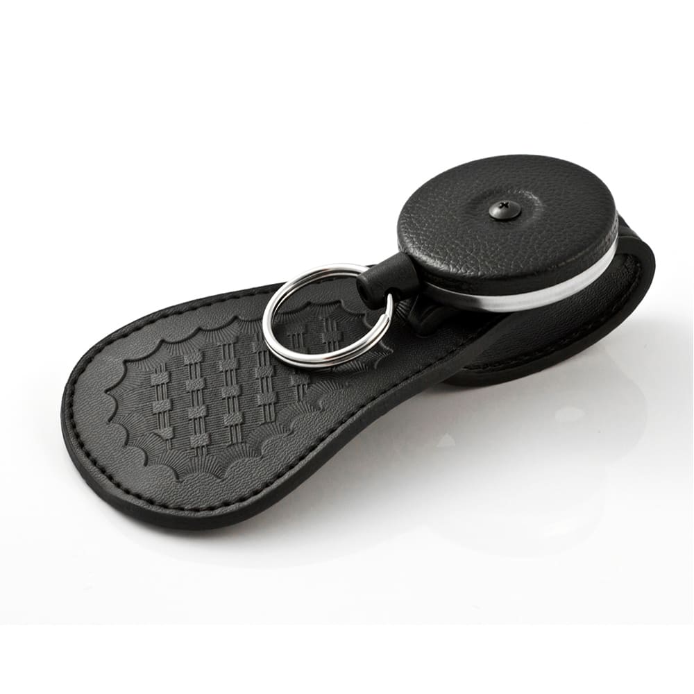 Key-Bak - Key Control; Type: Retractable Key Chain ; Number of Keys: 22 ; Color: Black ; Width (Inch): 1 - Exact Tool & Supply