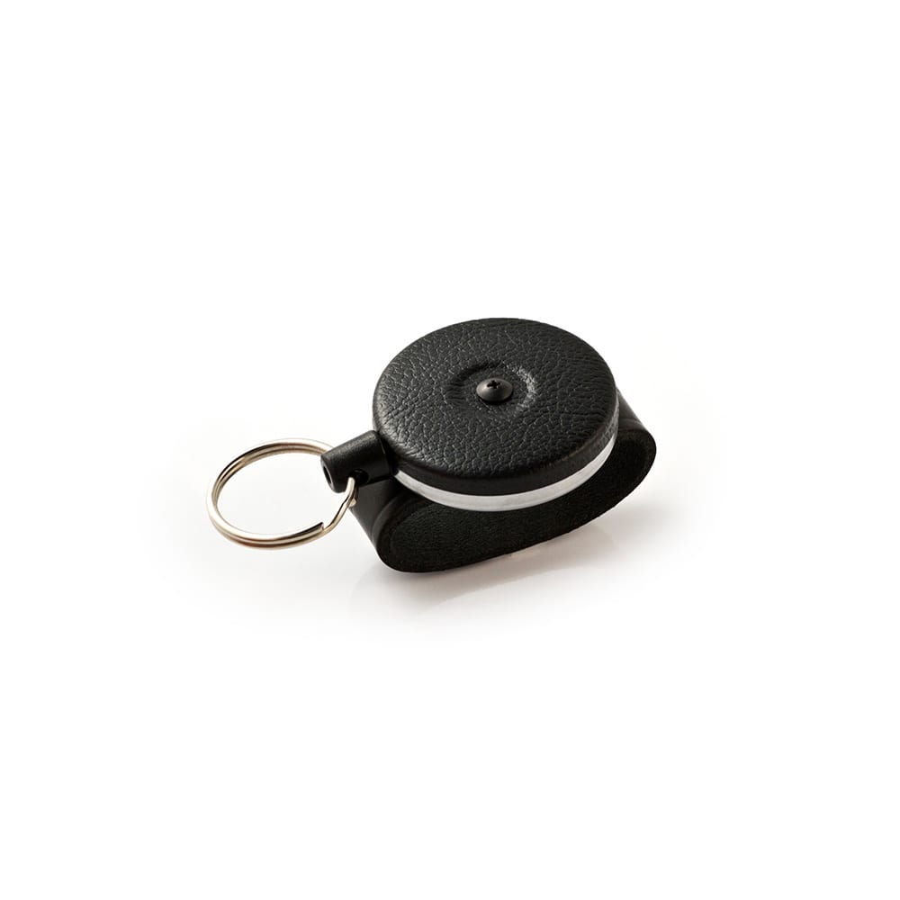 Key-Bak - Key Control; Type: Retractable Key Chain ; Number of Keys: 22 ; Color: Black ; Width (Inch): 1 - Exact Tool & Supply