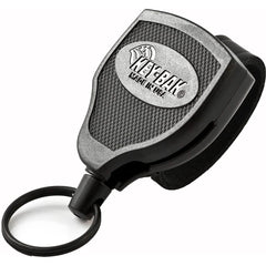 Key-Bak - Key Control; Type: Retractable Key Chain ; Number of Keys: 22 ; Color: Black ; Width (Inch): 1 - Exact Tool & Supply