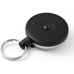 Key-Bak - Key Control; Type: Retractable Key Chain ; Number of Keys: 15 ; Color: Black ; Width (Inch): 1 - Exact Tool & Supply