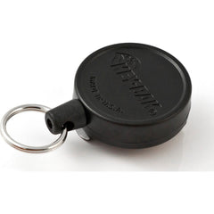 Key-Bak - Key Control; Type: Retractable Key Chain ; Number of Keys: 10 ; Color: Black ; Width (Inch): 1 - Exact Tool & Supply