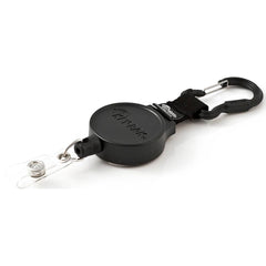 Key-Bak - Key Control; Type: Retractable ID Holder ; Number of Keys: 10 ; Color: Black ; Width (Inch): 1 - Exact Tool & Supply