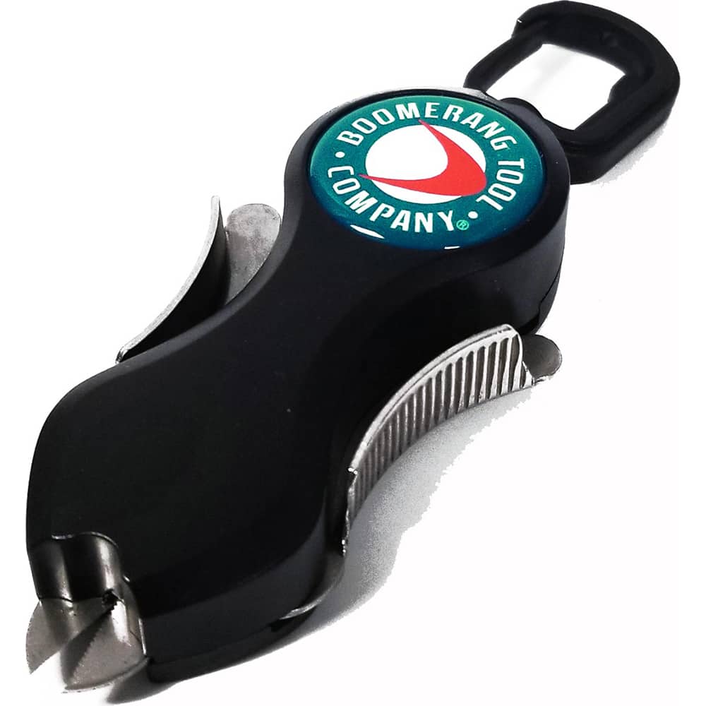 Boomerang Tool Company - Cutting Pliers; Type: Fishing Line Cutter ; Insulated: No ; Overall Length Range: 36" and Longer ; Overall Length (Inch): 4.43 ; Additional Information: Original SNIP Fishing Line Cutter for Cutting Braided Fishing Line - Exact Tool & Supply