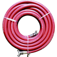 JGB Enterprises - Air & Multi-Purpose Hose; Type: Air Hose ; Material: Rubber ; Inside Diameter (Inch): 3/4 ; Length (Ft): 50 (Feet); Working Pressure (psi): 300.000 ; End Connections: None - Exact Tool & Supply