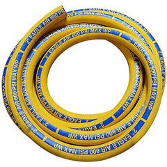 JGB Enterprises - Air & Multi-Purpose Hose; Type: Water & Air Hose ; Material: SBR; NBR ; Inside Diameter (Inch): 2 ; Length (Ft): 50 (Feet); Working Pressure (psi): 600.000 ; End Connections: None - Exact Tool & Supply