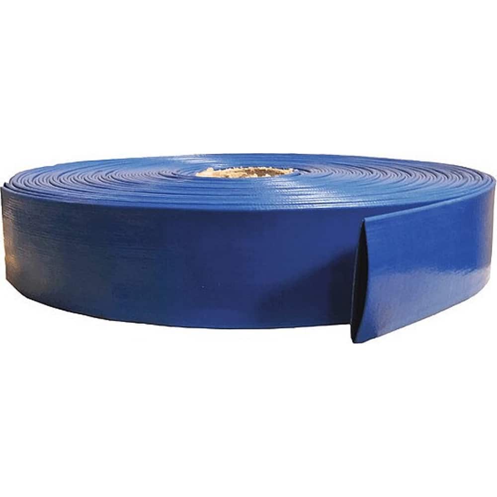 JGB Enterprises - Water & Discharge Hose; Inside Diameter (Inch): 4 ; Color: Blue ; Working Pressure (psi): 70.000 ; Length (Feet): 100 ; Material: PVC - Exact Tool & Supply