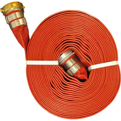 JGB Enterprises - Water & Discharge Hose; Inside Diameter (Inch): 2 ; Color: Red ; Working Pressure (psi): 200.000 ; Length (Feet): 50 ; Material: PVC - Exact Tool & Supply