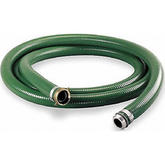 JGB Enterprises - Liquid Suction & Discharge Hose; Inside Diameter (Inch): 3 ; Length (Feet): 20 ; Material: PVC ; Working Pressure (psi): 50.000 ; Vacuum Rating: 29 In. Hg ; Color: Green - Exact Tool & Supply