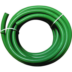 JGB Enterprises - Liquid Suction & Discharge Hose; Inside Diameter (Inch): 3 ; Length (Feet): 100 ; Material: PVC ; Working Pressure (psi): 50.000 ; Vacuum Rating: 29 In. Hg ; Color: Green - Exact Tool & Supply