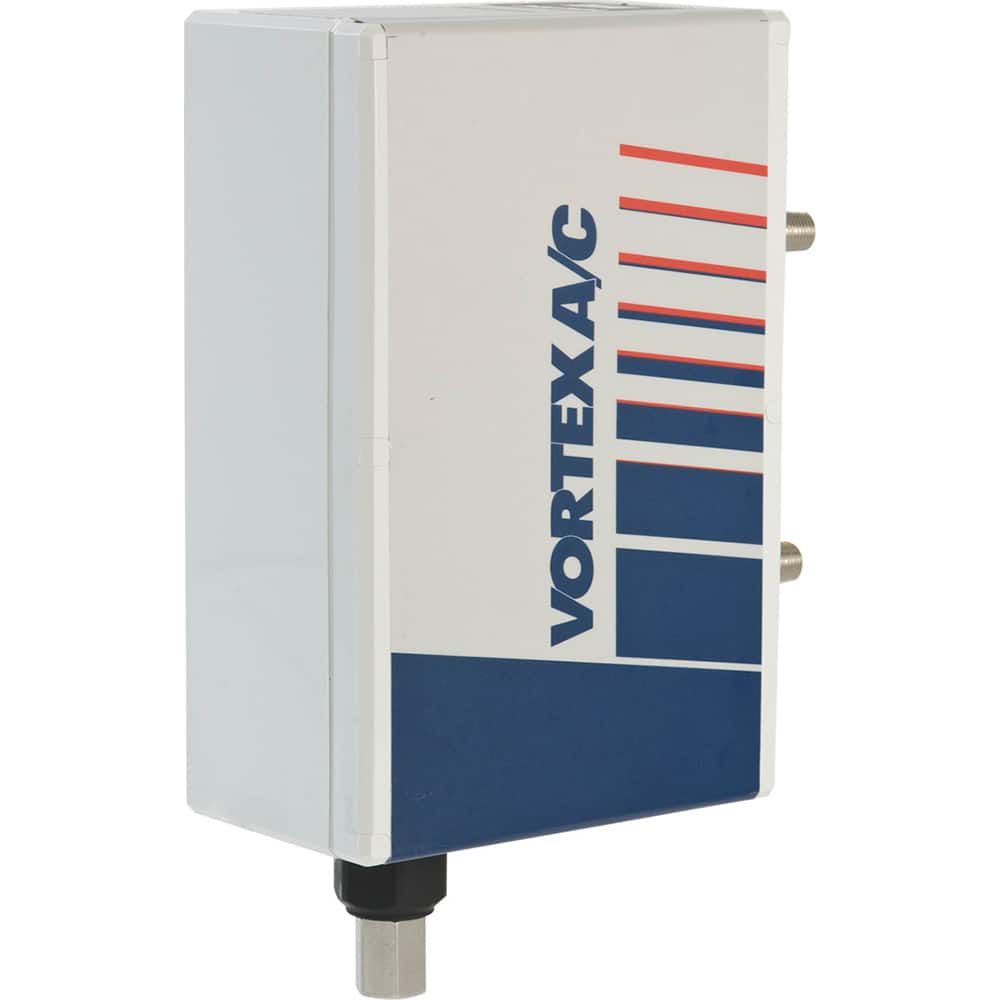 Vortec - Vortex Enclosure Coolers; Type: w/Thermostat ; Integrity: NEMA 4; NEMA 4X ; BTU/Hour: 5000 ; Thread Size (NPT): 3/8 ; Standard Cubic Feet Per Minute: 70.00 - Exact Tool & Supply