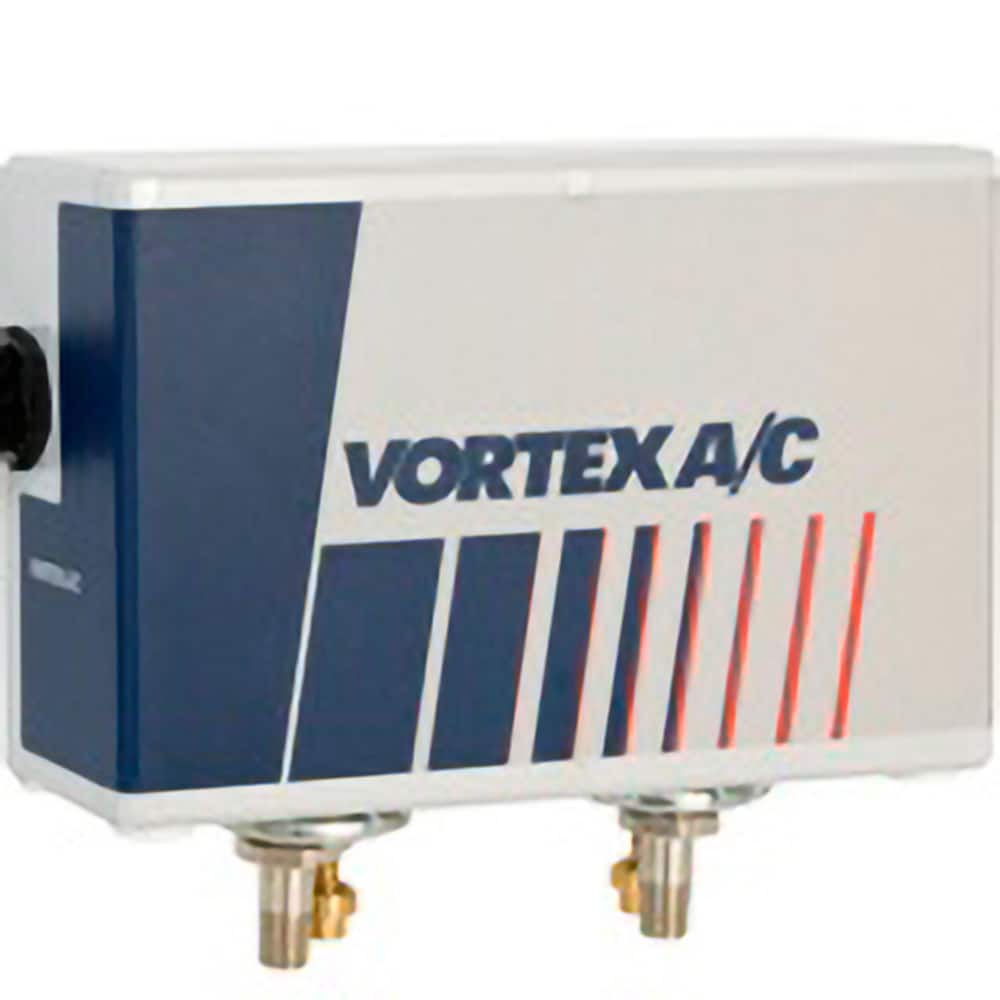 Vortec - Vortex Enclosure Coolers; Type: w/Thermostat ; Integrity: NEMA 12 ; BTU/Hour: 5000 ; Thread Size (NPT): 3/8 ; Standard Cubic Feet Per Minute: 70.00 - Exact Tool & Supply