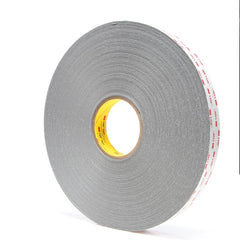 3M - Film Tape; Material Type: Nylon ; Thickness (mil): 62.0000 ; Color: White ; Adhesive Material: Rubber ; Width (Inch): 1 ; Length (Feet): 216.000 - Exact Tool & Supply