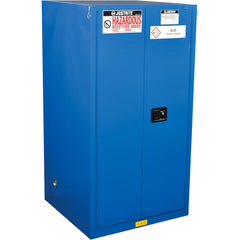Justrite - 2 Door 2 Shelf 60 Gal Safety Cabinet for Flammable Substances - Exact Tool & Supply