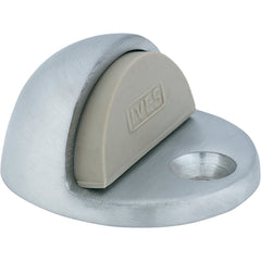 IVES - Stops; Type: Floor Stop ; Finish/Coating: Satin Nickel ; Projection: 1 (Inch); Mount Type: Floor - Exact Tool & Supply