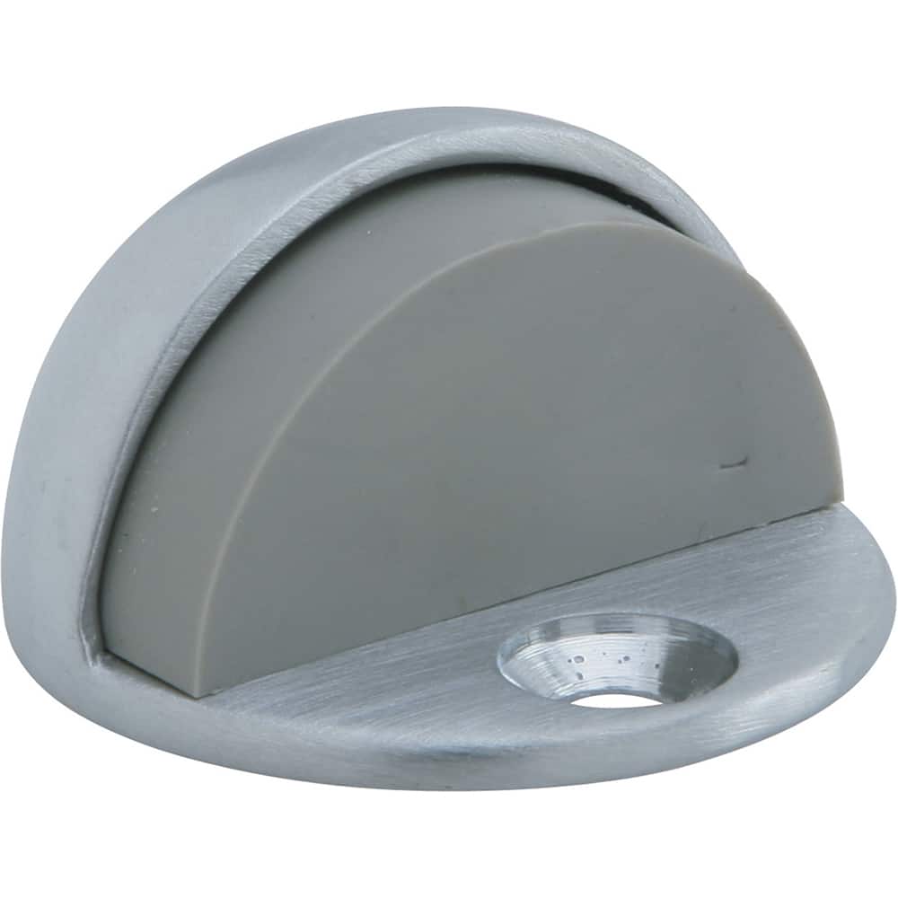 IVES - Stops; Type: Floor Stop ; Finish/Coating: Satin Chrome ; Projection: 1 (Inch); Mount Type: Floor - Exact Tool & Supply