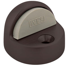 IVES - Stops; Type: Floor Stop ; Finish/Coating: Oil Rubbed Bronze ; Projection: 1-3/8 (Inch); Mount Type: Floor - Exact Tool & Supply