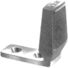 IVES - Stops; Type: Floor Stop ; Finish/Coating: Black ; Projection: 2-5/8 (Inch); Mount Type: Floor - Exact Tool & Supply