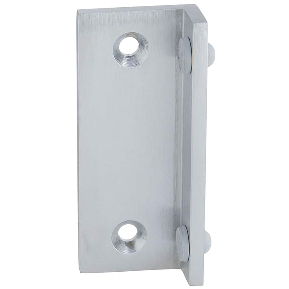 IVES - Stops; Type: Angle Door Stop ; Finish/Coating: Satin Chrome ; Projection: 1-1/2 (Inch); Mount Type: Door and Wall - Exact Tool & Supply
