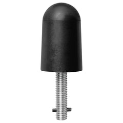 Rockwood - Stops; Type: Floor Stop ; Finish/Coating: Black ; Projection: 3-1/2 (Inch); Mount Type: Floor - Exact Tool & Supply