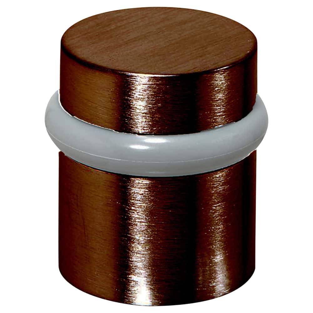 Rockwood - Stops; Type: Decorative Floor Stop ; Finish/Coating: Oil Rubbed Bronze ; Projection: 1-1/2 (Inch); Mount Type: Floor - Exact Tool & Supply