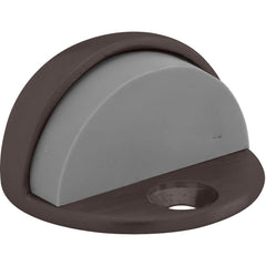 IVES - Stops; Type: Floor Stop ; Finish/Coating: Oil Rubbed Bronze ; Projection: 1 (Inch); Mount Type: Floor - Exact Tool & Supply