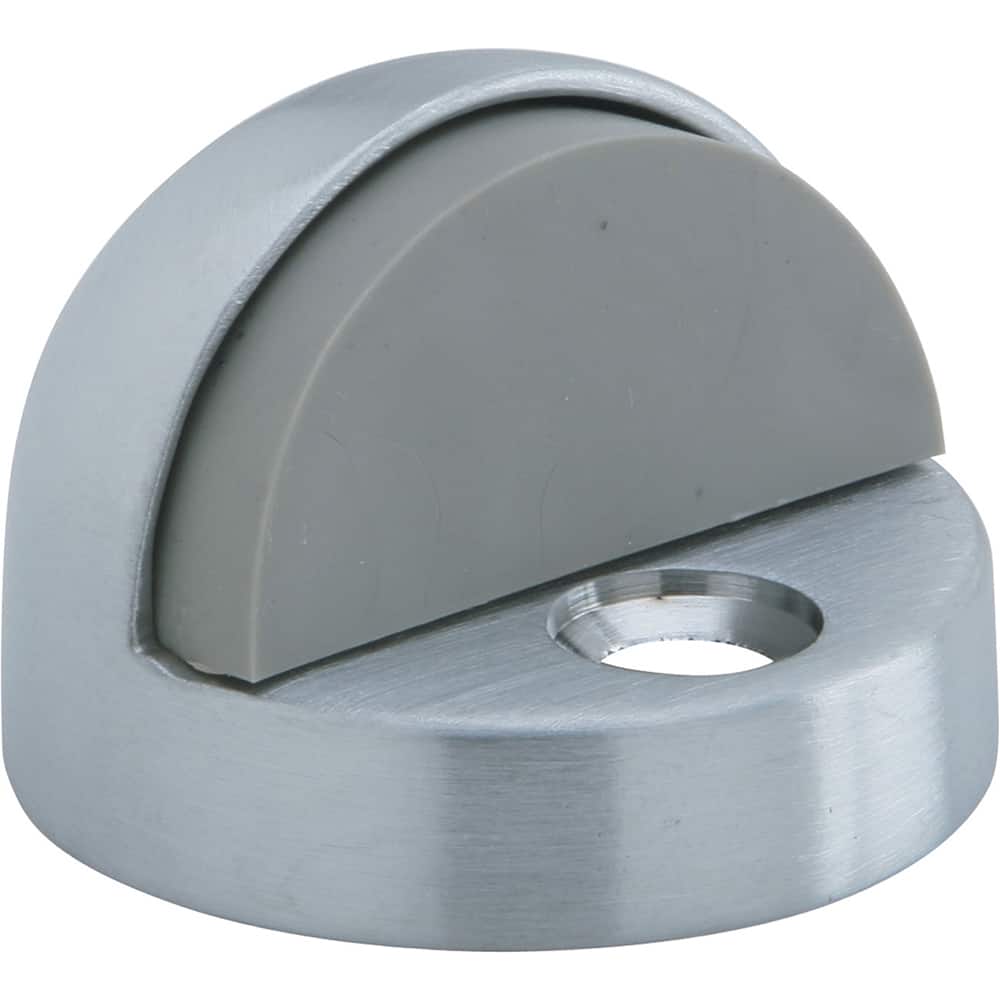 IVES - Stops; Type: Floor Stop ; Finish/Coating: Satin Chrome ; Projection: 1-11/32 (Inch); Mount Type: Floor - Exact Tool & Supply