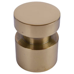 Rockwood - Stops; Type: Decorative Floor Stop ; Finish/Coating: Bright Brass ; Projection: 1-1/2 (Inch); Mount Type: Floor - Exact Tool & Supply