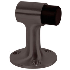 IVES - Stops; Type: Angle Floor Stop ; Finish/Coating: Oil Rubbed Bronze ; Projection: 3 (Inch); Mount Type: Floor - Exact Tool & Supply