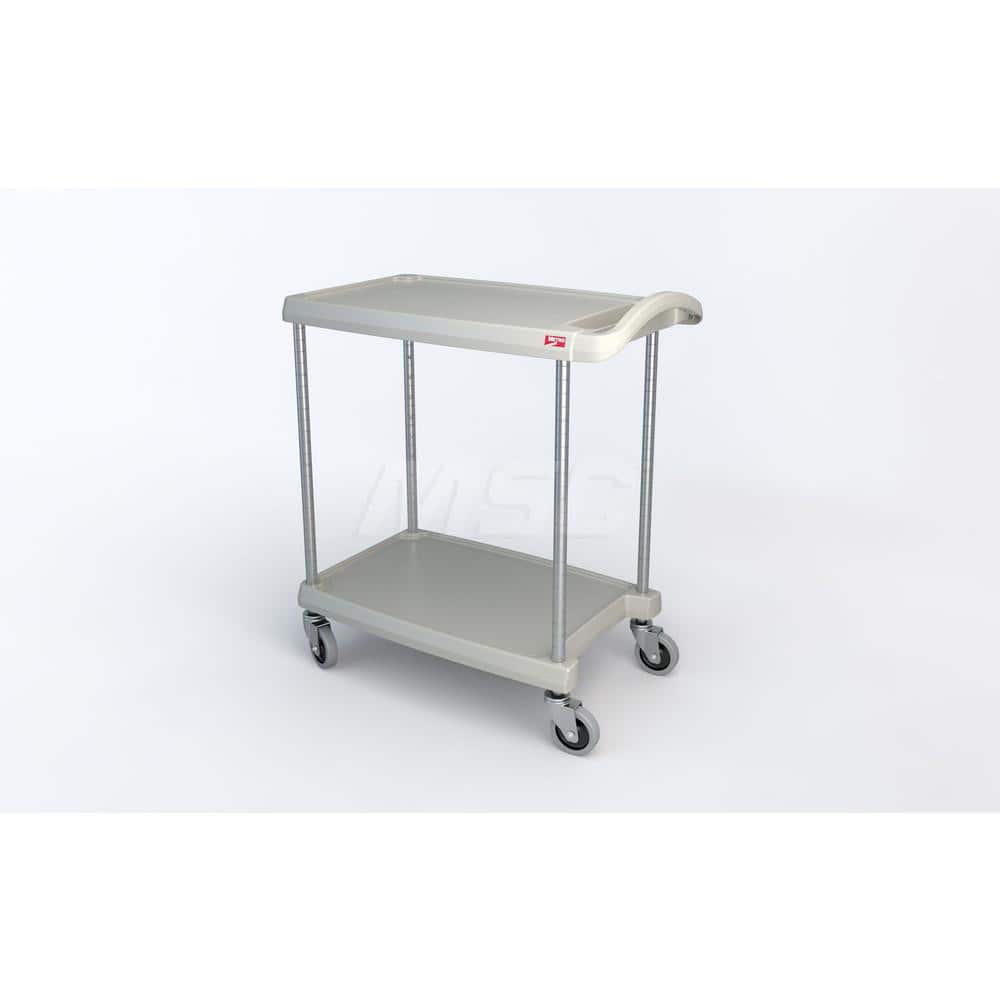 Metro - Carts; Type: Utility ; Load Capacity (Lb.): 300.000 ; Number of Shelves: 2 ; Width (Inch): 18-5/16 ; Length (Inch): 31-1/2 ; Height (Inch): 35-1/2 - Exact Tool & Supply
