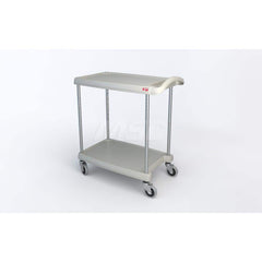 Metro - Carts; Type: Utility ; Load Capacity (Lb.): 300.000 ; Number of Shelves: 2 ; Width (Inch): 18-5/16 ; Length (Inch): 31-1/2 ; Height (Inch): 35-1/2 - Exact Tool & Supply