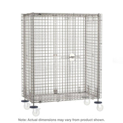 Metro - Security & Work/Utility Trucks; Type: Security Unit ; Load Capacity (Lb.): 0.000 ; Length (Inch): 52-3/4 ; Width (Inch): 21-1/2 ; Height (Inch): 62 ; Number of Shelves: 2 - Exact Tool & Supply