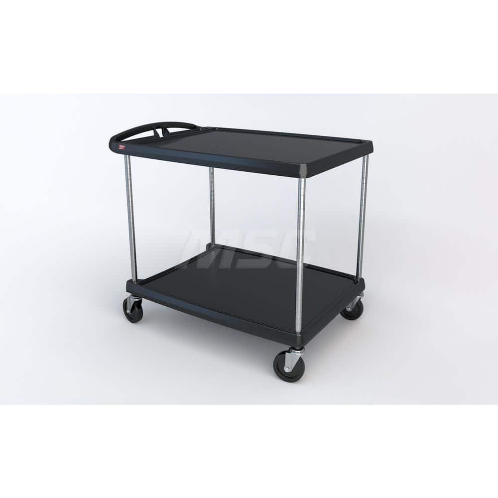 Metro - Carts; Type: Utility ; Load Capacity (Lb.): 400.000 ; Number of Shelves: 2 ; Width (Inch): 27-11/16 ; Length (Inch): 40-1/4 ; Height (Inch): 36-7/8 - Exact Tool & Supply