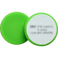 3M - Bonnets & Pads; Overall Diameter (Inch): 3-1/2 ; Product Type: Buffing Pad ; Bonnet/Pad Material: Foam ; Maximum RPM: 12000.000 - Exact Tool & Supply